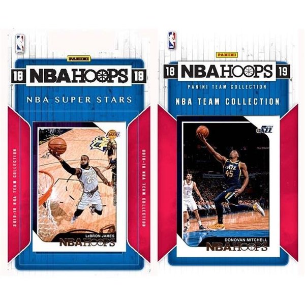 Williams & Son Saw & Supply C&I Collectables 2018JAZZTS NBA Utah Jazz Licensed 2018-19 Hoops Team Set Plus 2018-19 Hoops All-Star Set 2018JAZZTS